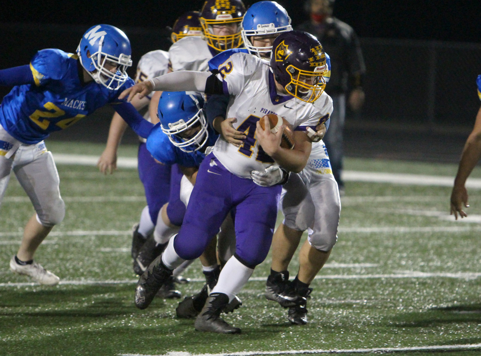 Gilman at McDonell football 11-5-20
